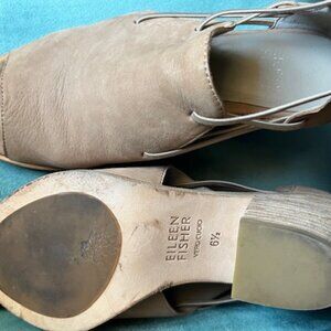 Lightly worn eileen fisher open toe sandal/shoe